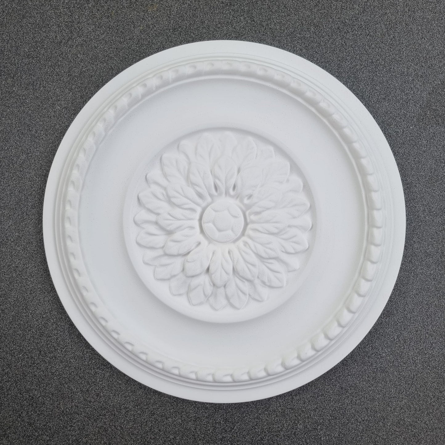 K10 Ceiling Rose Premium 41 cm Large - Floral Ceiling Medallion for Light Fittings & Chandeliers