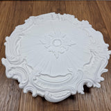 K13 Ceiling Rose Premium 43 cm Medium - Floral Ceiling Medallion for Light Fittings & Chandeliers