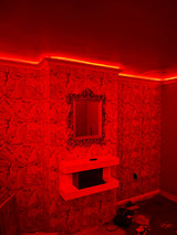 Plaster-Coated LED Uplighting Coving SH11A 65mm x 65mm | Premium Uplight Cornice