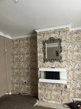 Plaster-Coated LED Uplighting Coving SH11A 65mm x 65mm | Premium Uplight Cornice