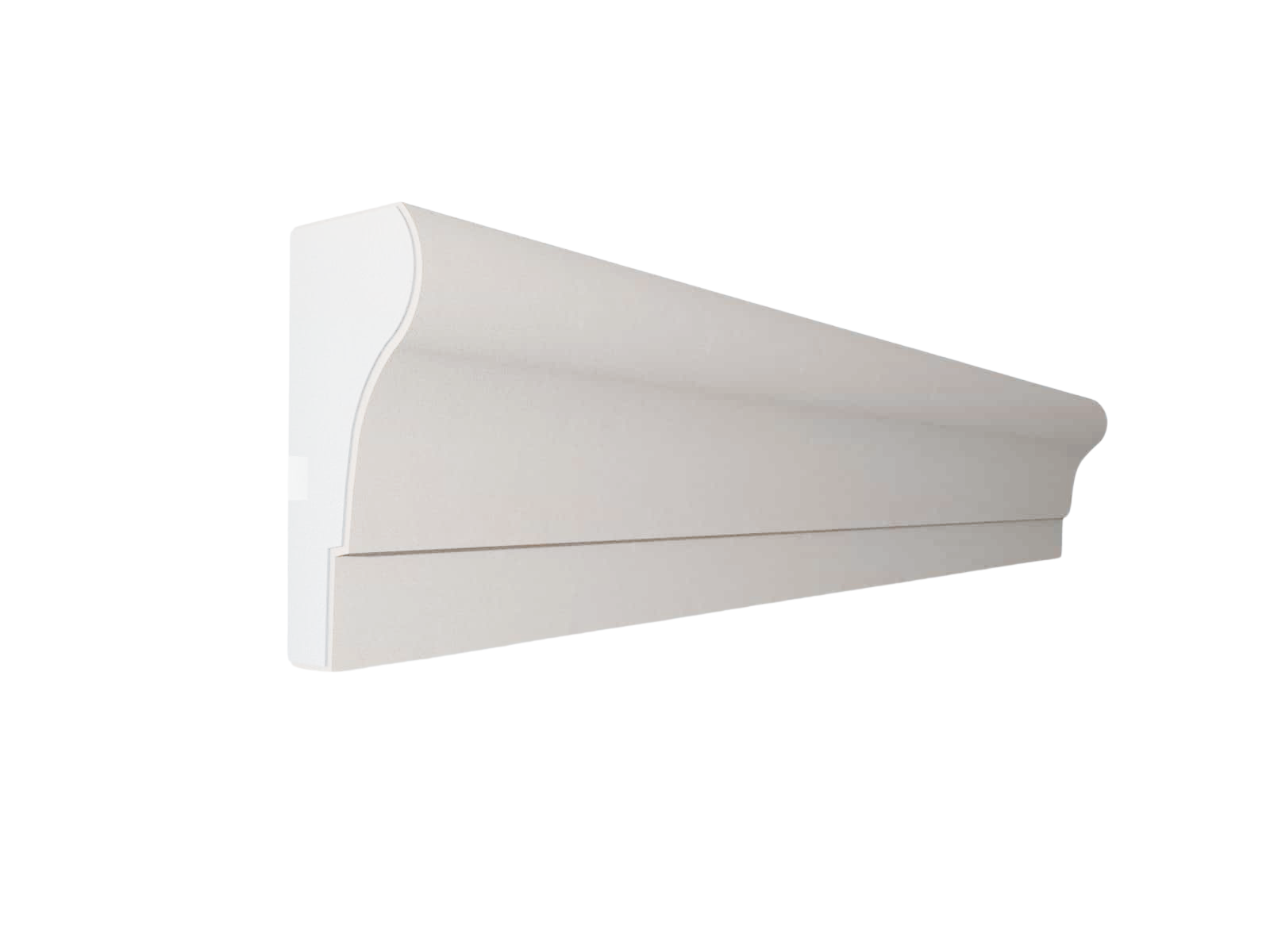 Window Frame Cornice Plaster Coated EPS O-15 40mm x 95mm
