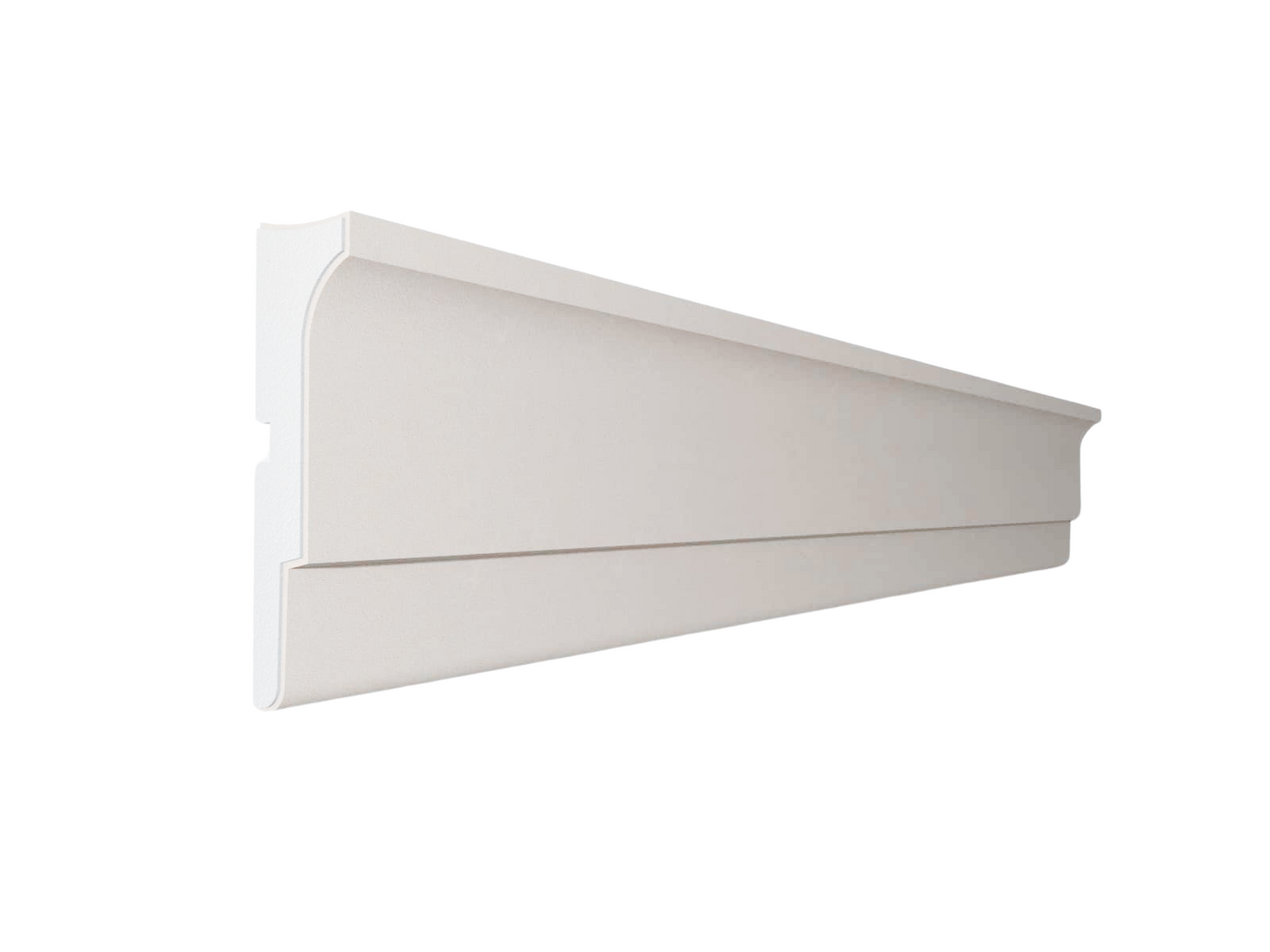 Window Frame Cornice Plaster Coated EPS O-106 35mm x 125mm