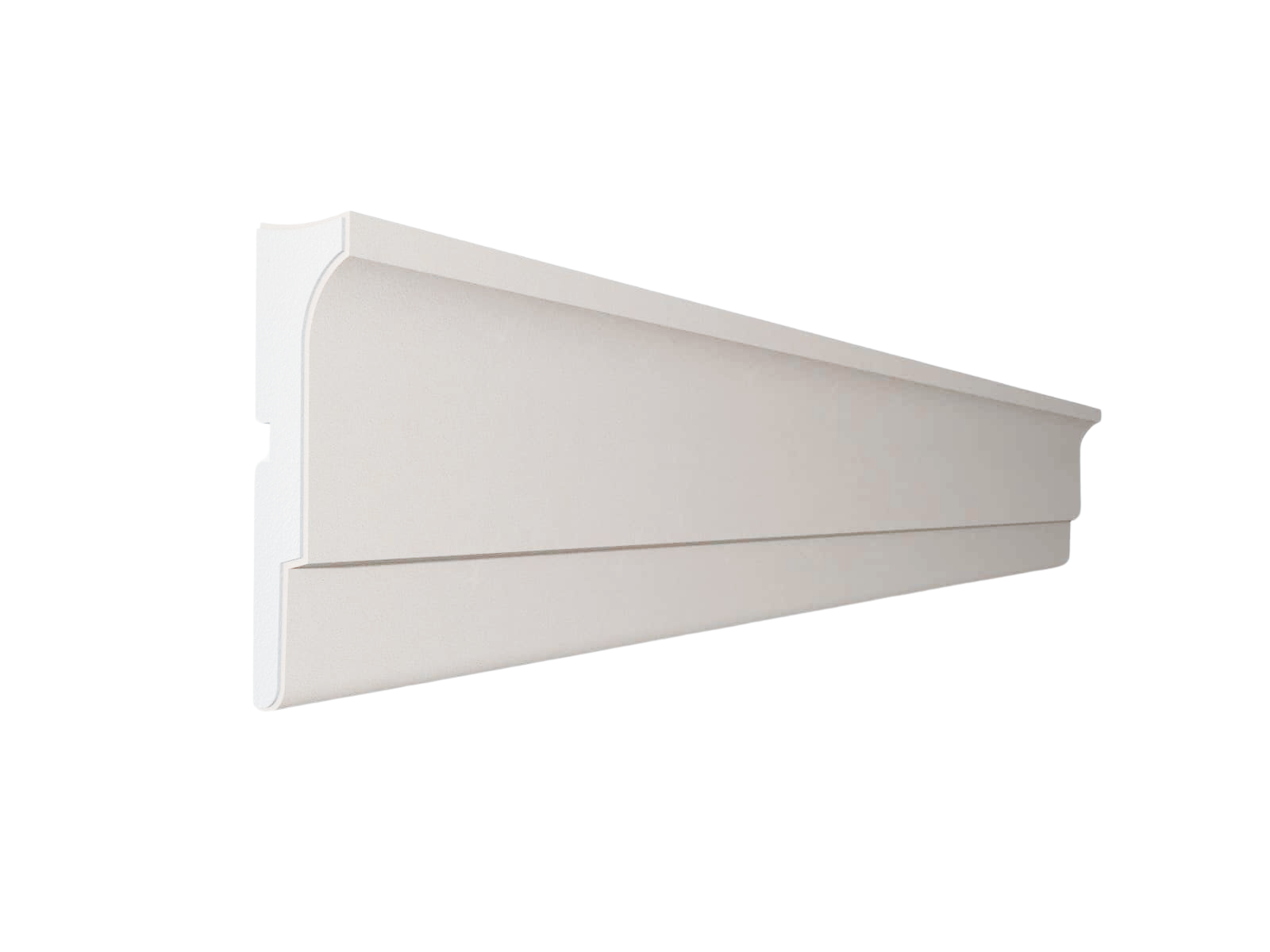 Window Frame Cornice Plaster Coated EPS O-106 35mm x 125mm