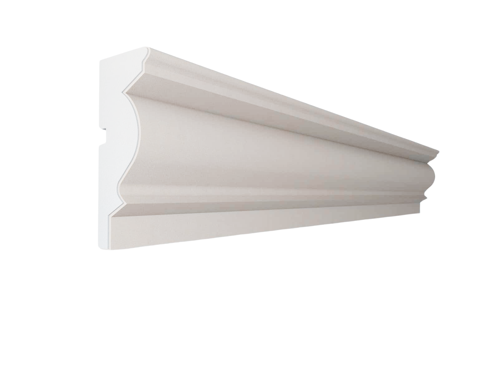Window Frame Cornice Plaster Coated EPS O-31 35mm x 90mm