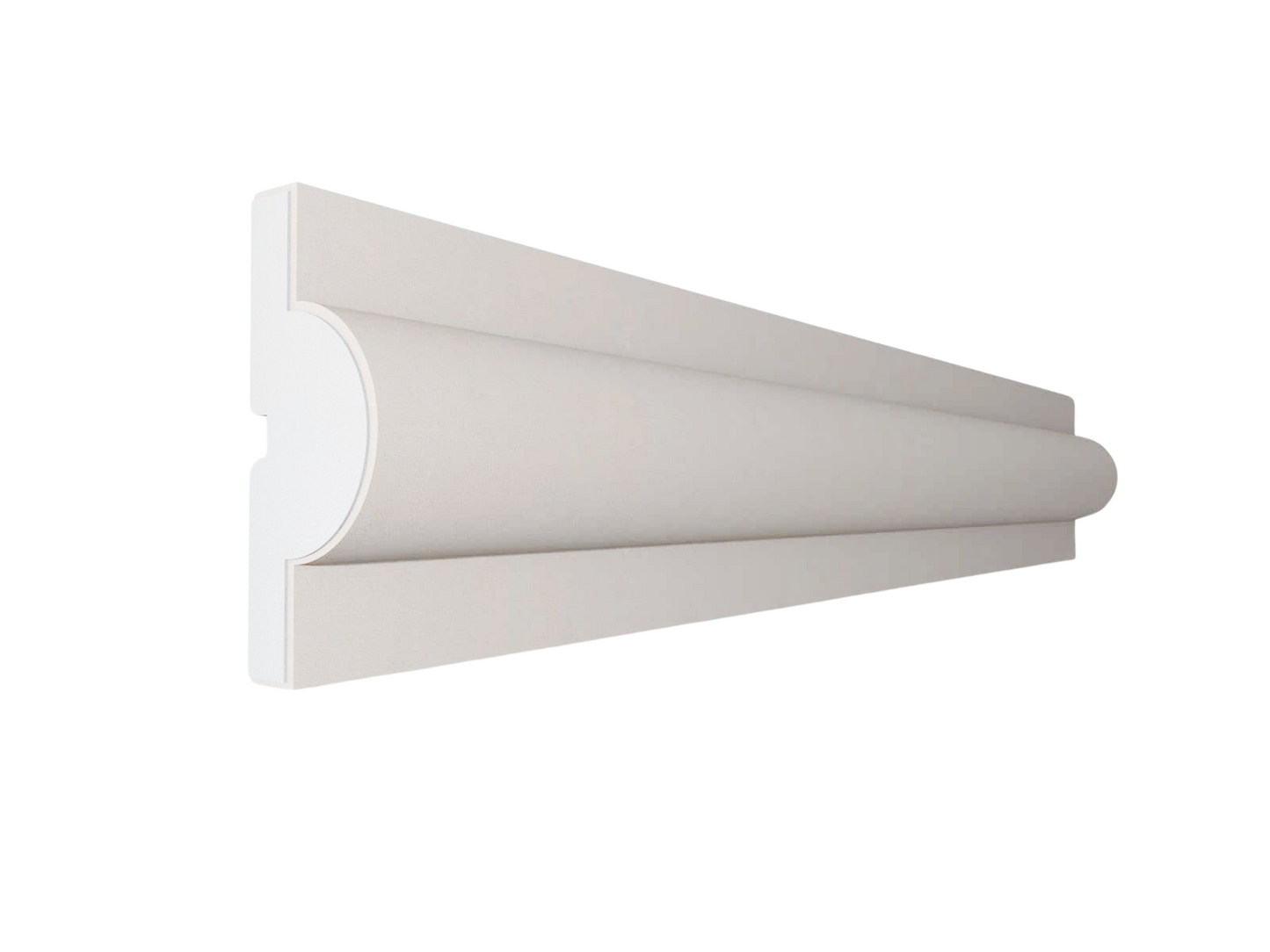 Window Frame Cornice Plaster Coated EPS O-25 30mm x 80mm