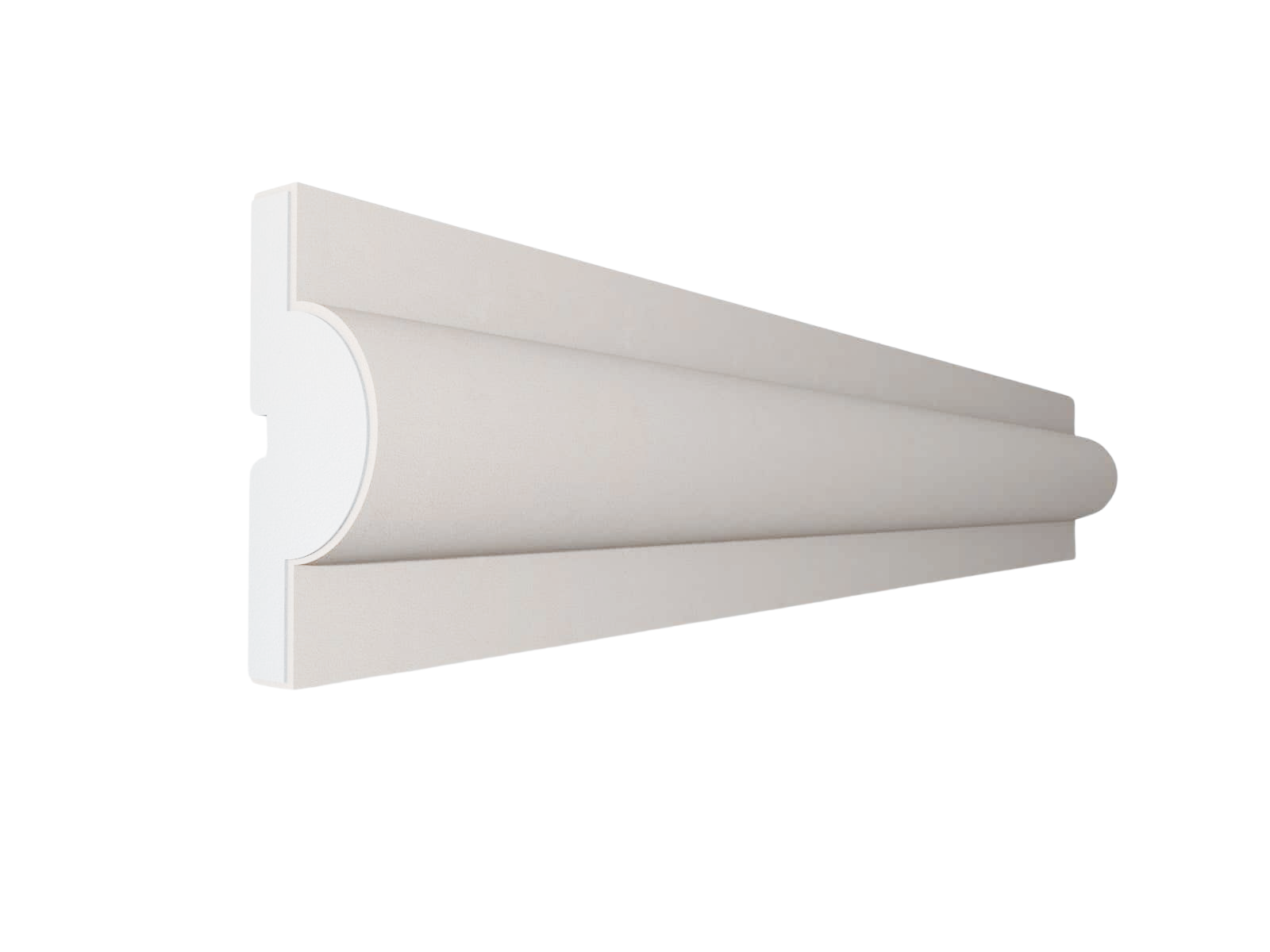 Window Frame Cornice Plaster Coated EPS O-25 30mm x 80mm