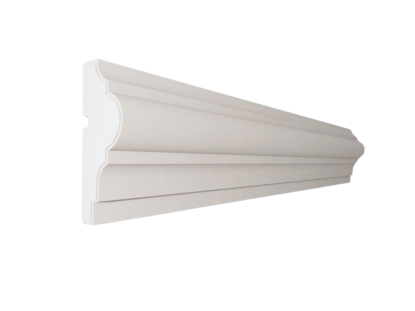 Window Frame Cornice Plaster Coated EPS O-23 22mm x 60mm