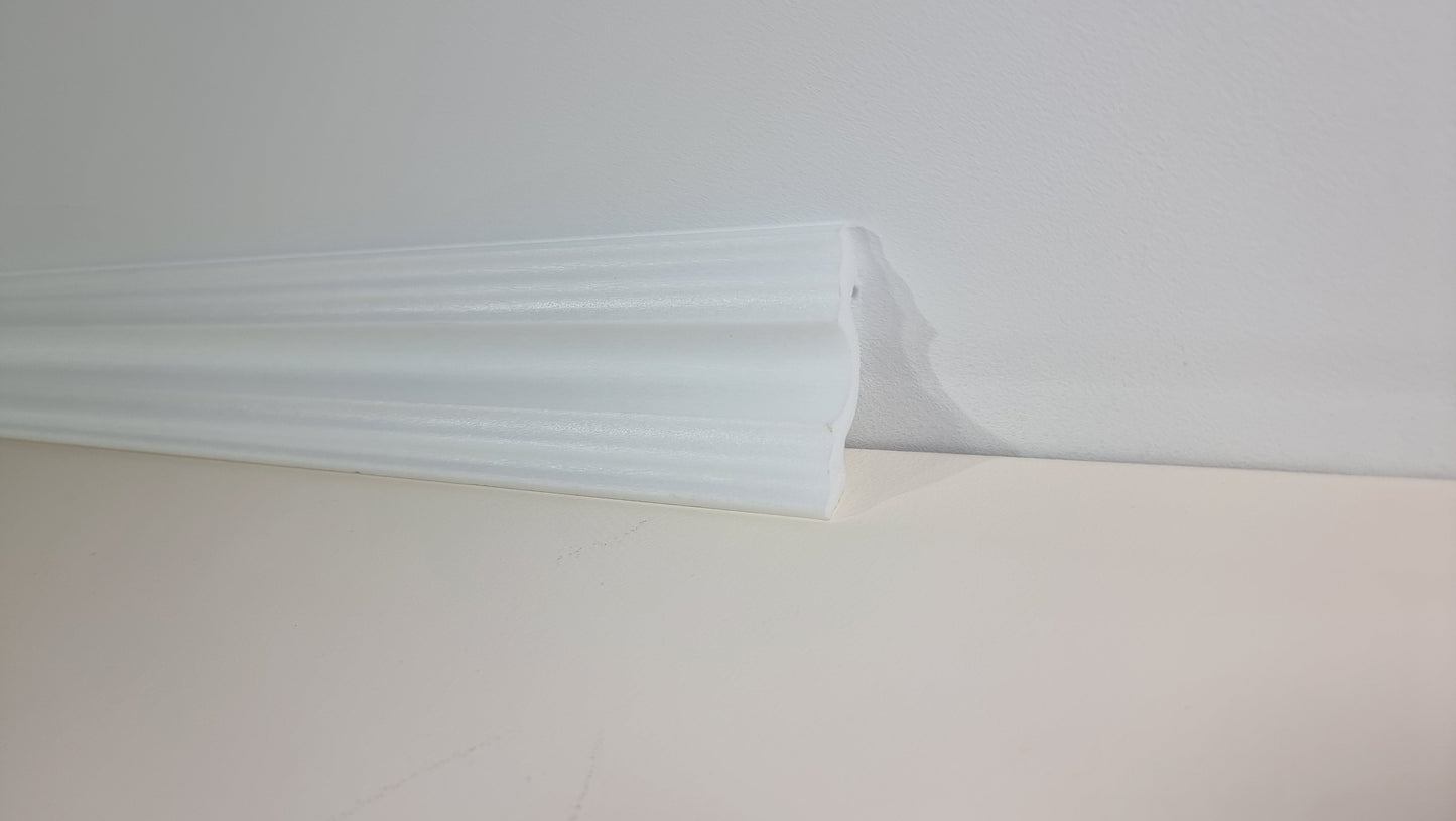 Polystyrene Coving for Wall Ceiling HL50 50x50mm Lightweight XPS
