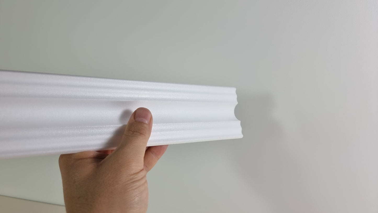 Polystyrene Coving for Wall Ceiling HL50 50x50mm Lightweight XPS