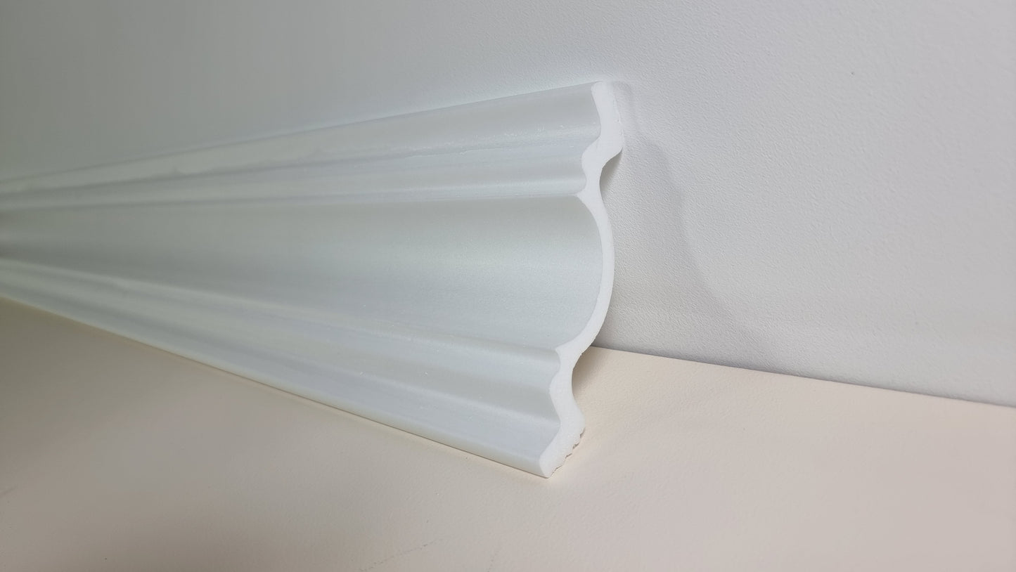 Polystyrene Coving for Wall Ceiling HL120 104x104mm Lightweight XPS