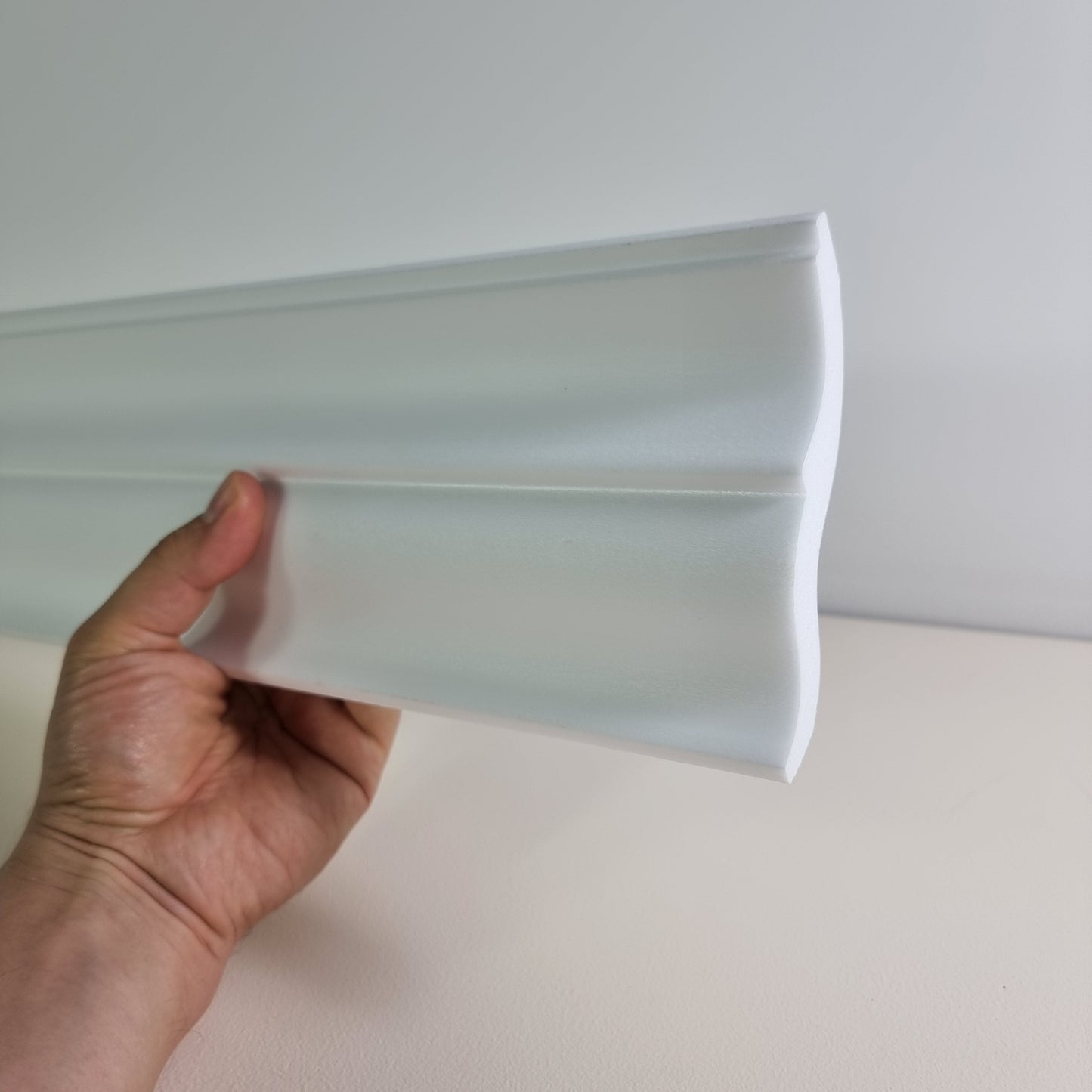 Polystyrene Coving for Wall Ceiling HL64 90mm x 85mm Lightweight XPS