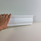 Polystyrene Coving for Wall Ceiling HL64 90mm x 85mm Lightweight XPS