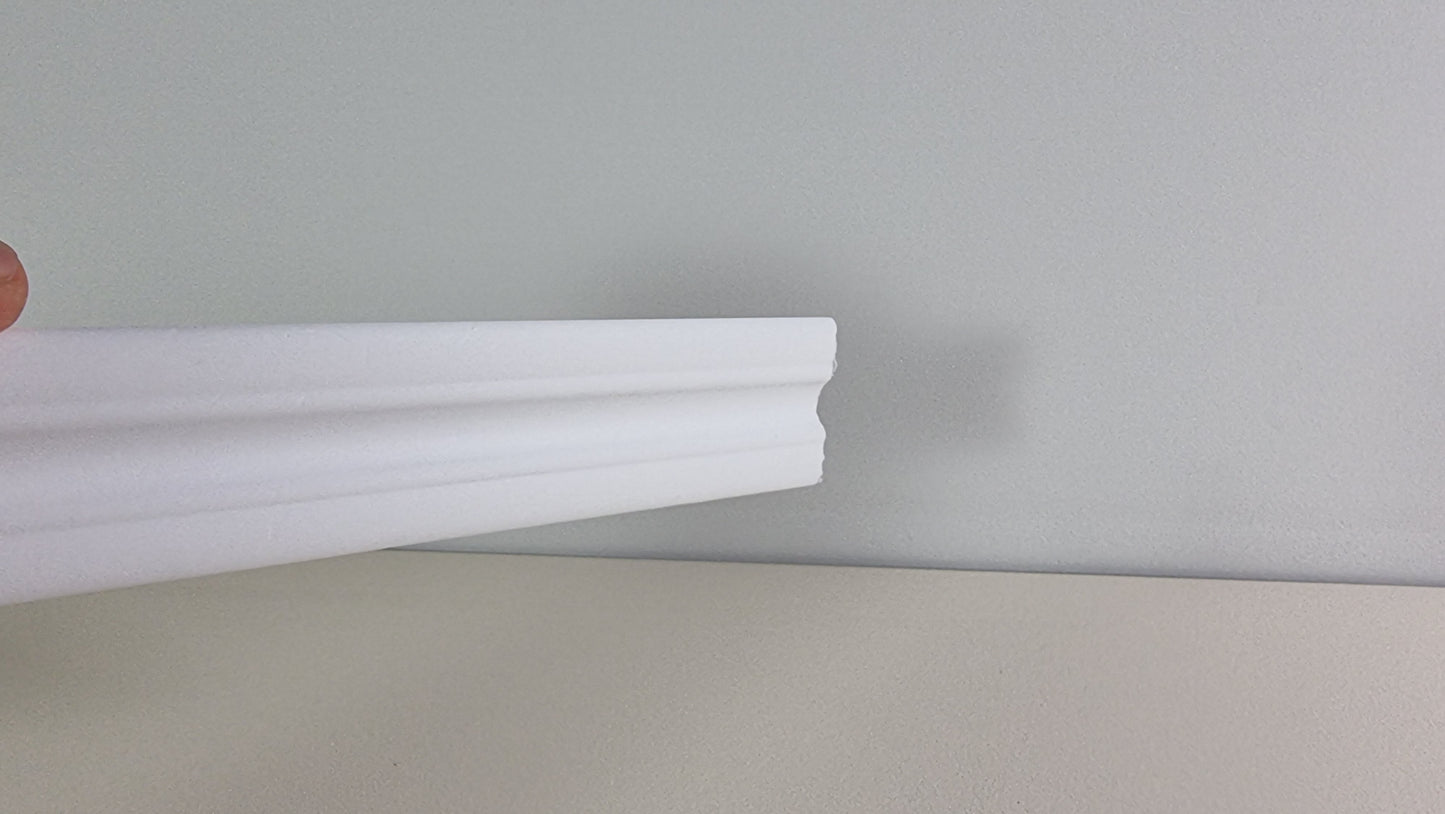Polystyrene Coving for Wall Ceiling HL40 30x30mm Lightweight XPS
