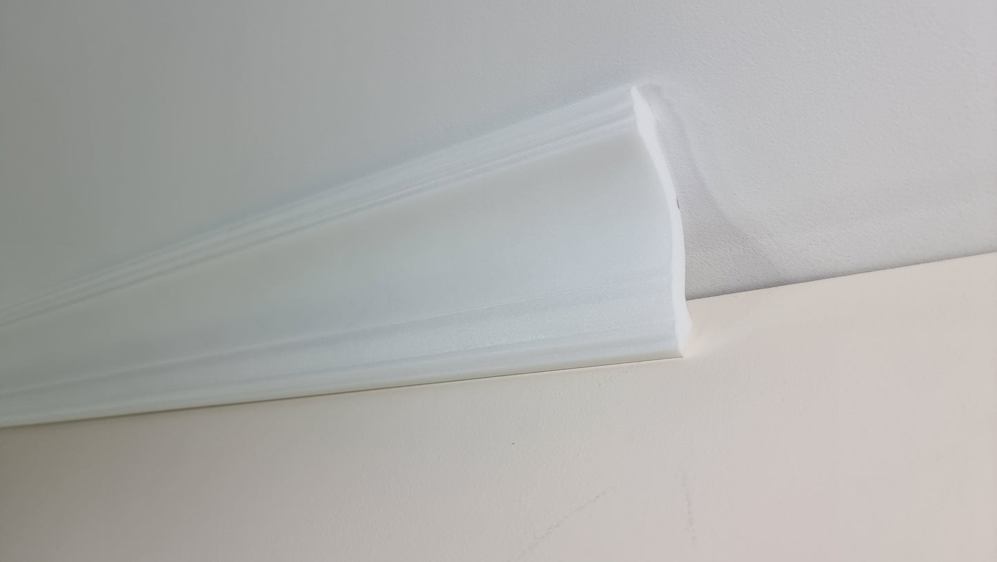 Polystyrene Coving for Wall Ceiling HLD70 70x70mm Lightweight XPS