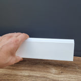 Skirting Board Trim H08P size 11mm x 80mm x 2 Meters | Water-Resistant, Durable & Paint-Ready
