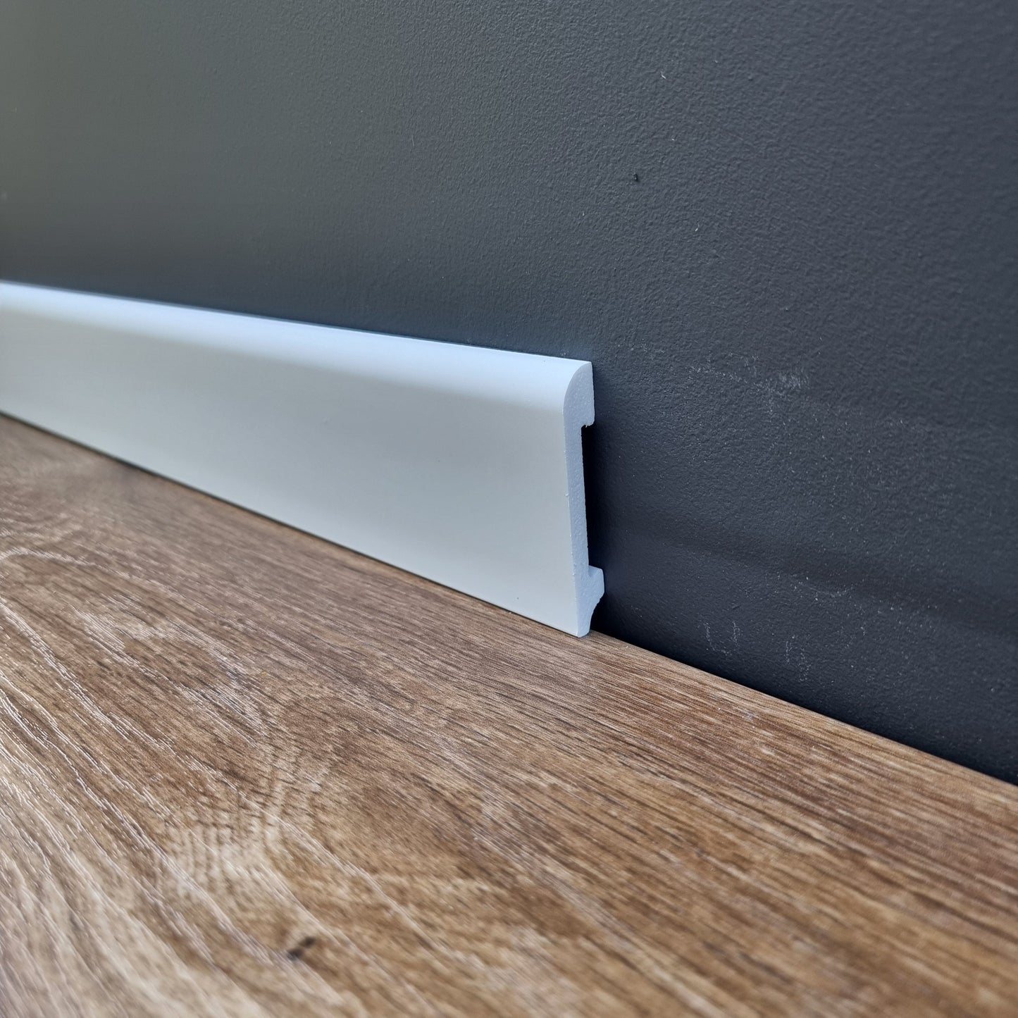Skirting Board Trim H17P size 13mm x 78mm  x 2 Meters | Water-Resistant, Durable & Paint-Ready