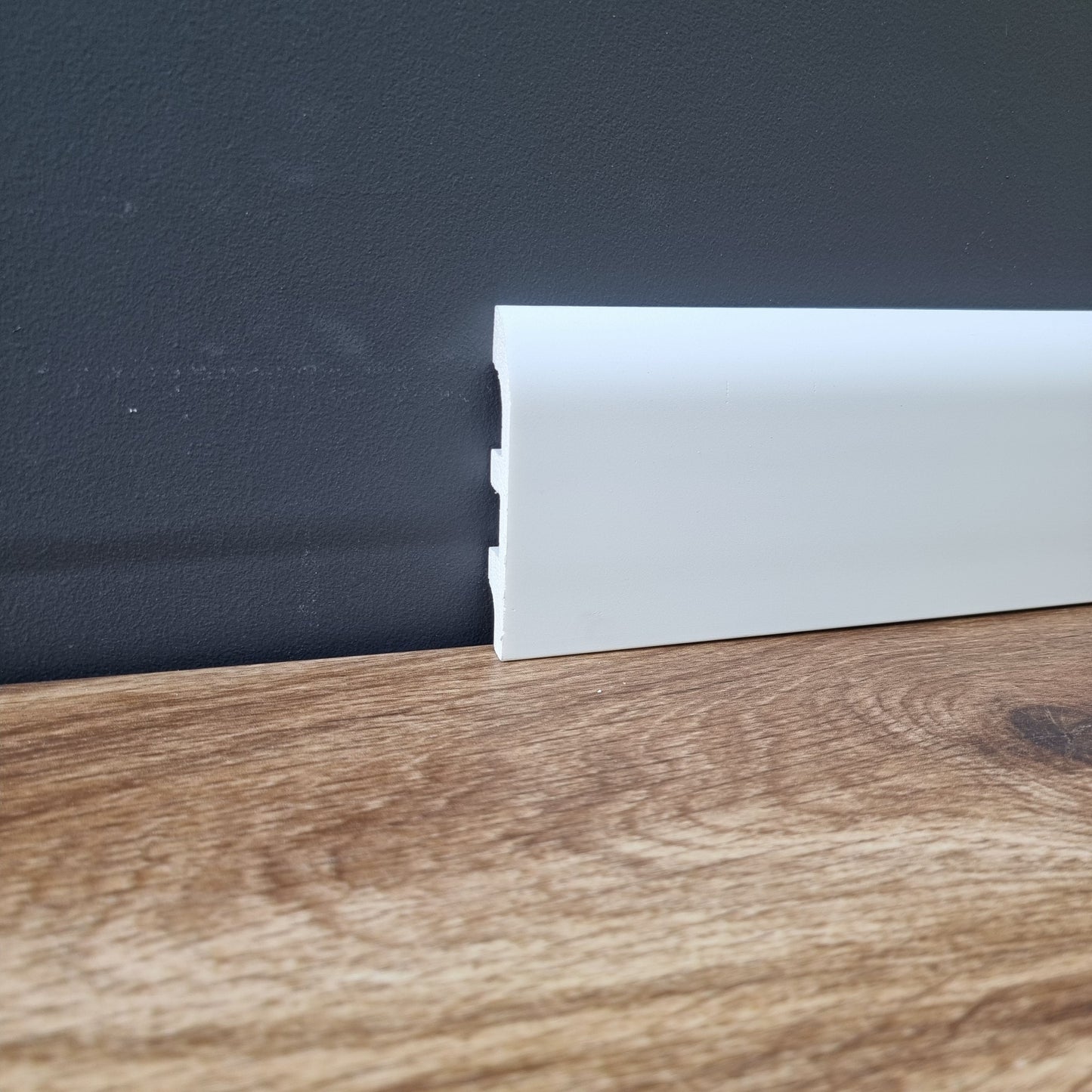 Skirting Board Trim H12P size 17,7mm x 98mm x 2 Meters | Water-Resistant, Durable & Paint-Ready