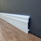 Skirting Board Trim H13P size 22mm x 103mm x 2 Meters  | Water-Resistant, Durable & Paint-Ready