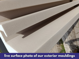 Window Frame Cornice Plaster Coated EPS O-107 40mm x 125mm