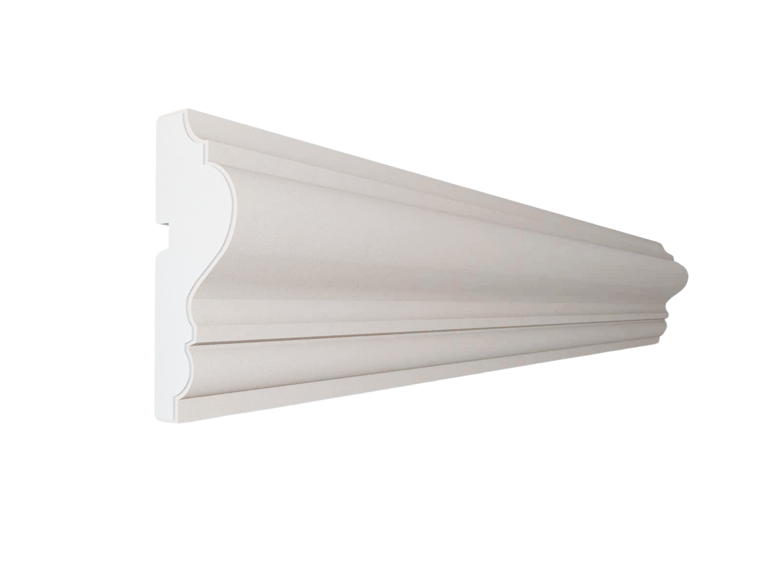 Window Frame Cornice Plaster Coated EPS O-22 18mm x 45mm