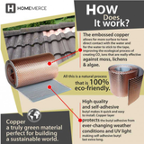 Anti-moss Copper Roof Tape