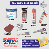 Polystyrene Coving for Wall Ceiling BSX18 Lightweight XPS