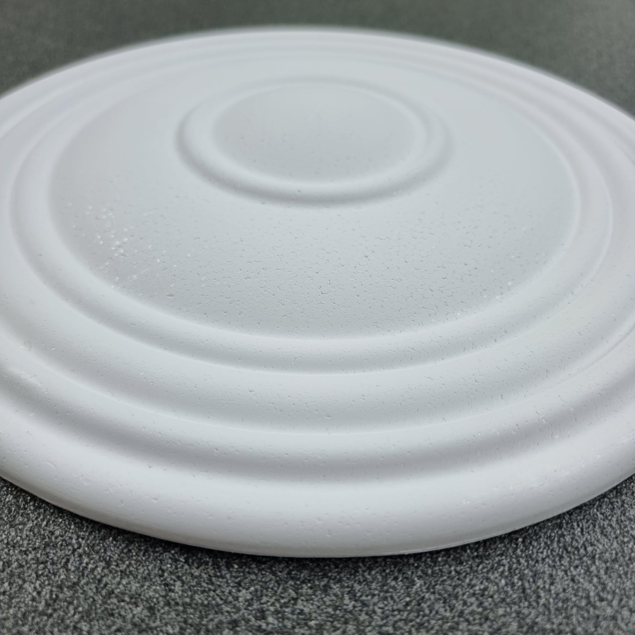 K25 Ceiling Rose Premium 28 cm Medium - Floral Ceiling Medallion for Light Fittings & Chandeliers