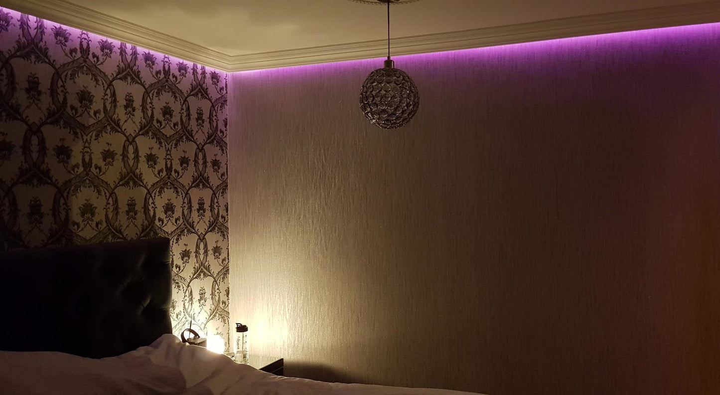 BGX5 - Lightweight XPS Sidelighting Coving for LED Lights