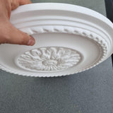 K10 Ceiling Rose Premium 41 cm Large - Floral Ceiling Medallion for Light Fittings & Chandeliers