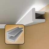 BFS19 - Lightweight XPS Uplighting Coving for LED Lights