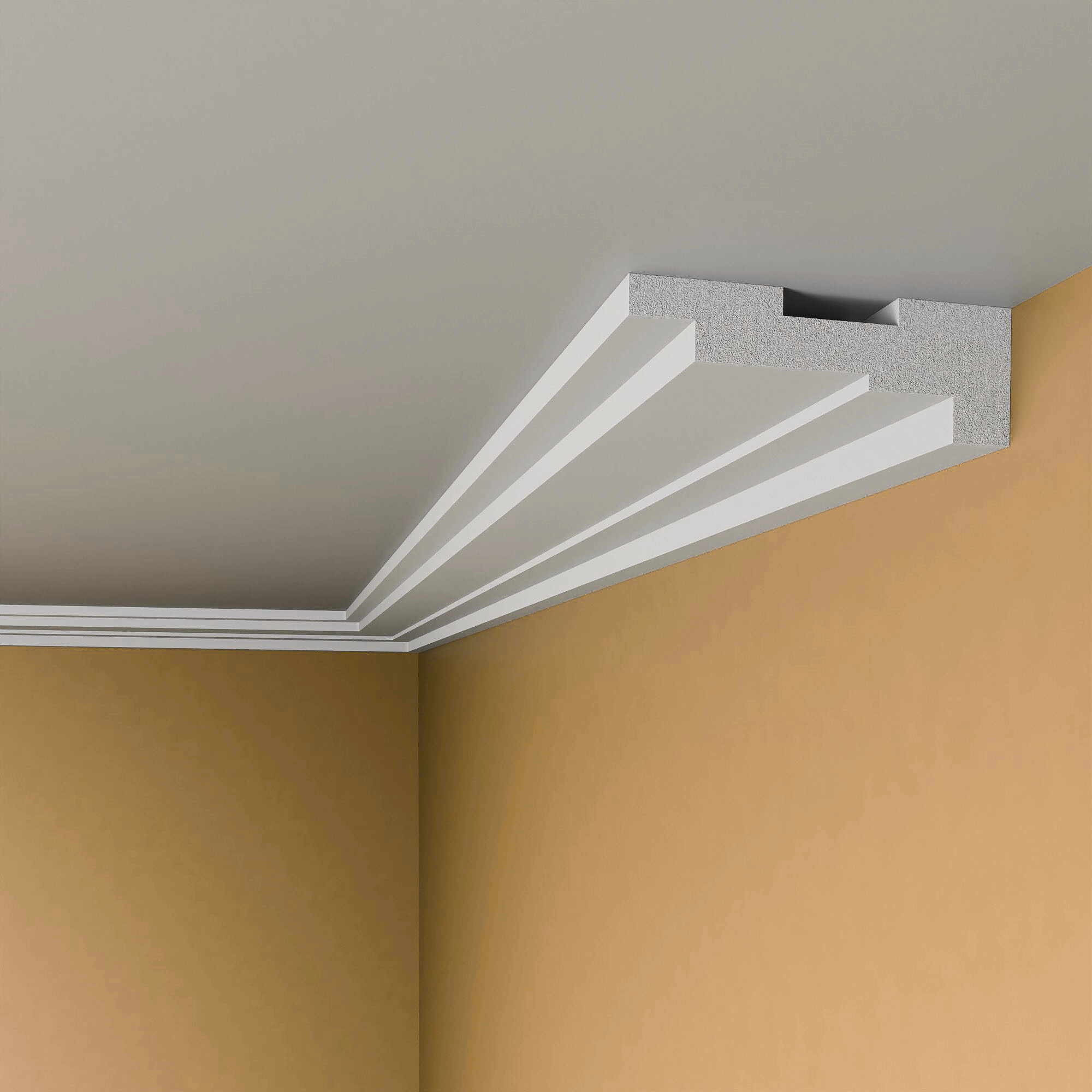 BLX5 - Lightweight XPS Ceiling Wall Coving