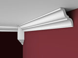 Polystyrene Coving for Wall Ceiling HL64 90mm x 85mm Lightweight XPS