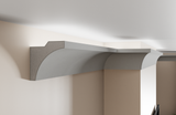 Plaster-Coated LED Uplighting Coving SH11 100mm x 100mm | Premium Uplight Cornice