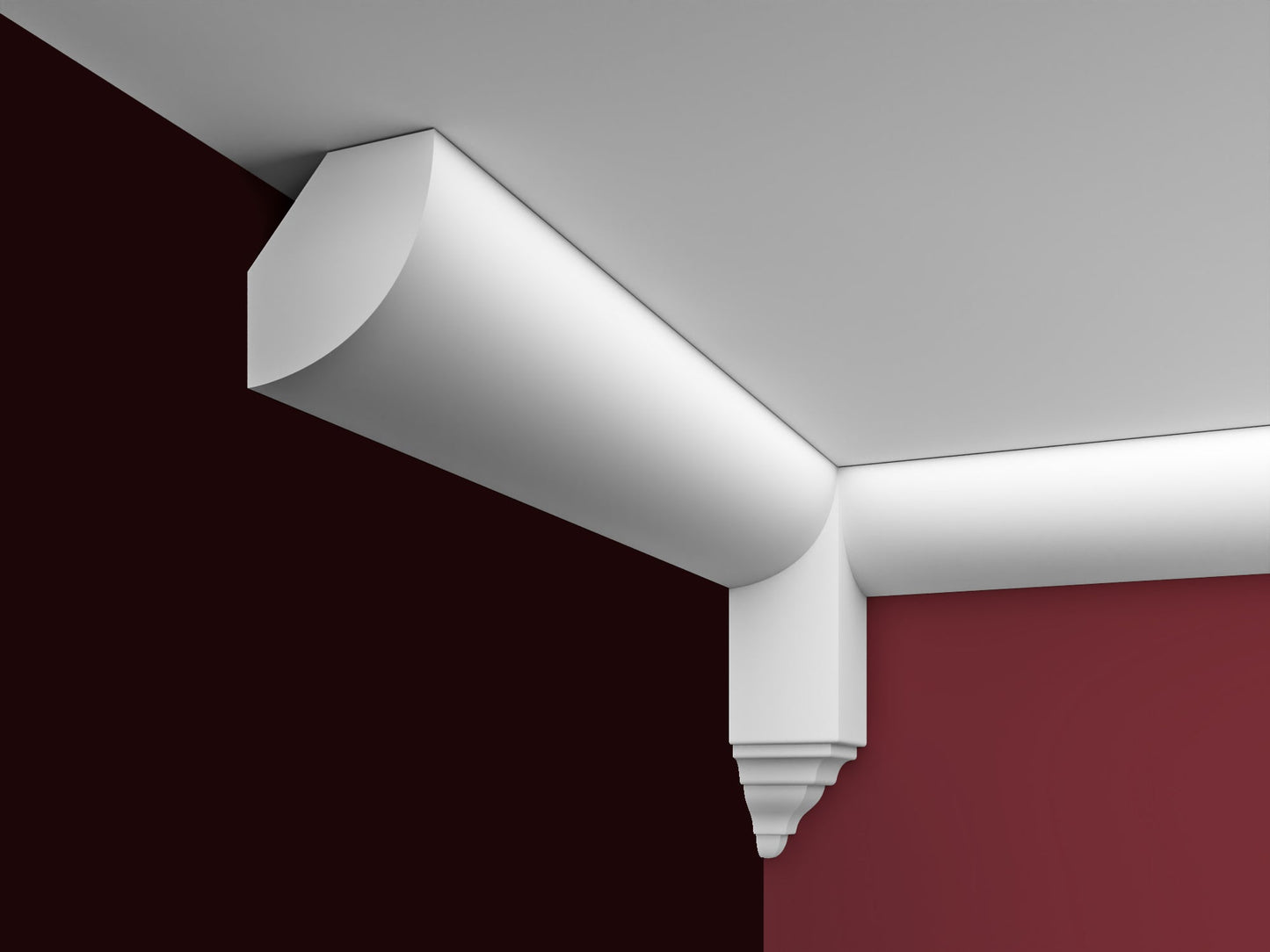 Polystyrene Coving for Wall Ceiling HL15 20x20mm Lightweight XPS