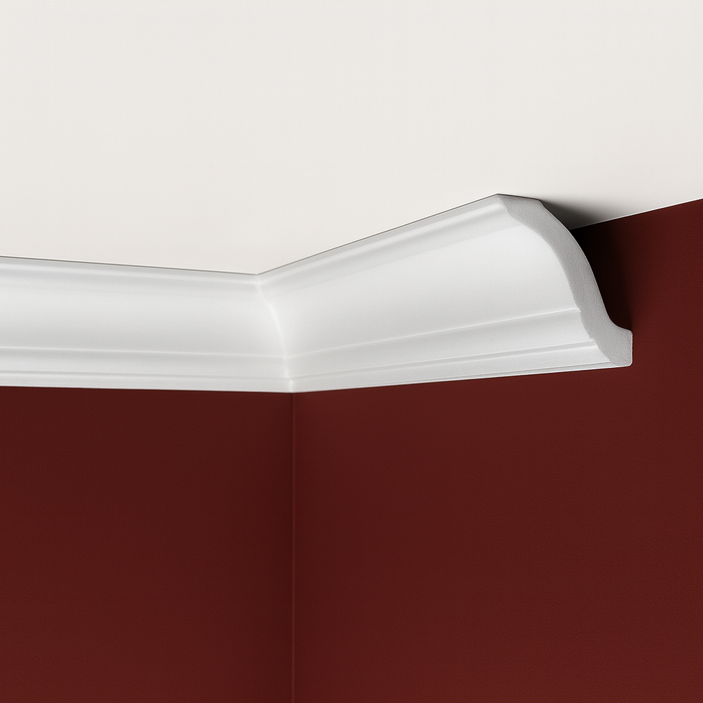 Polystyrene Coving for Wall Ceiling HLD70 70x70mm Lightweight XPS