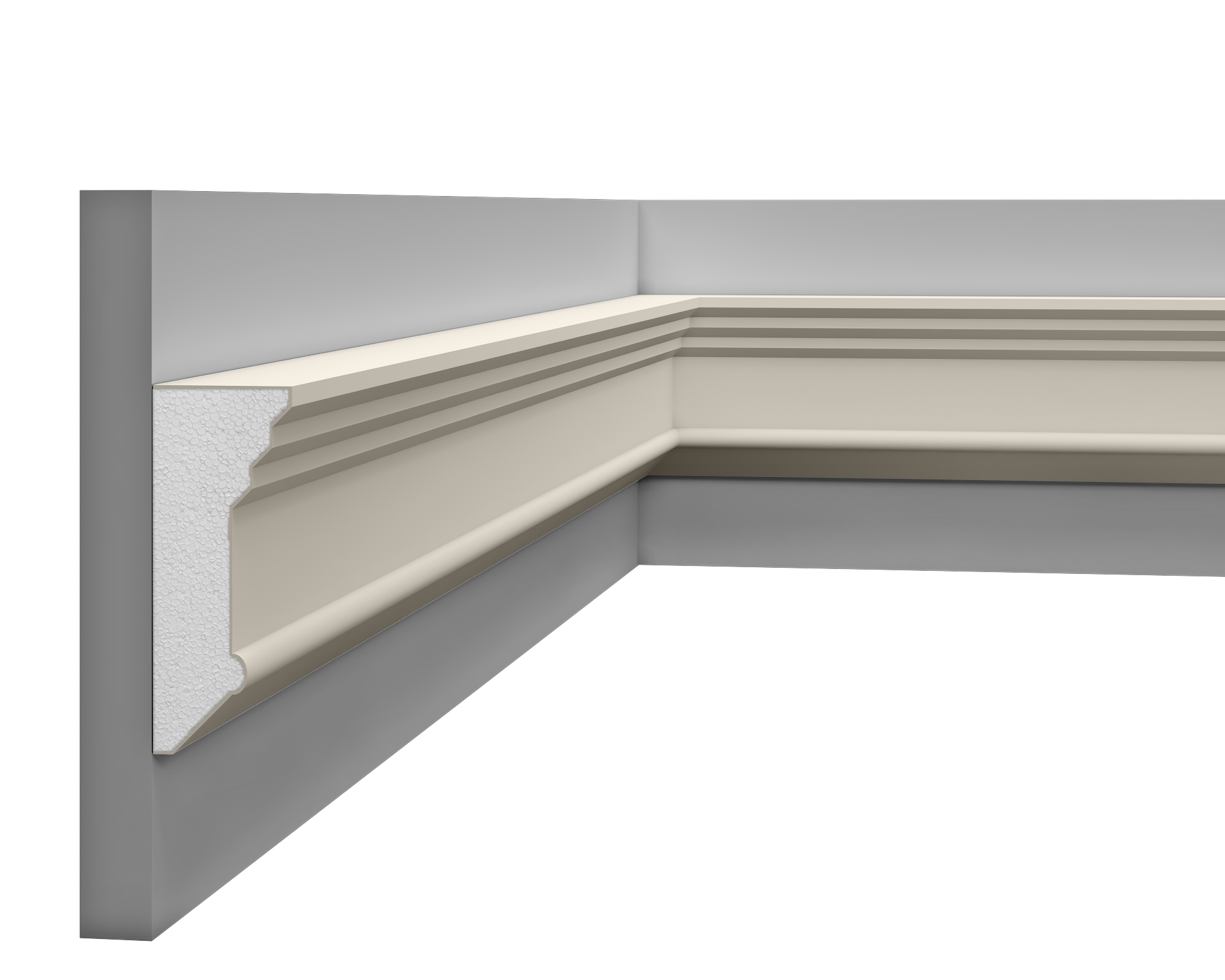 Window Frame Cornice LP002 90mm x 35mm