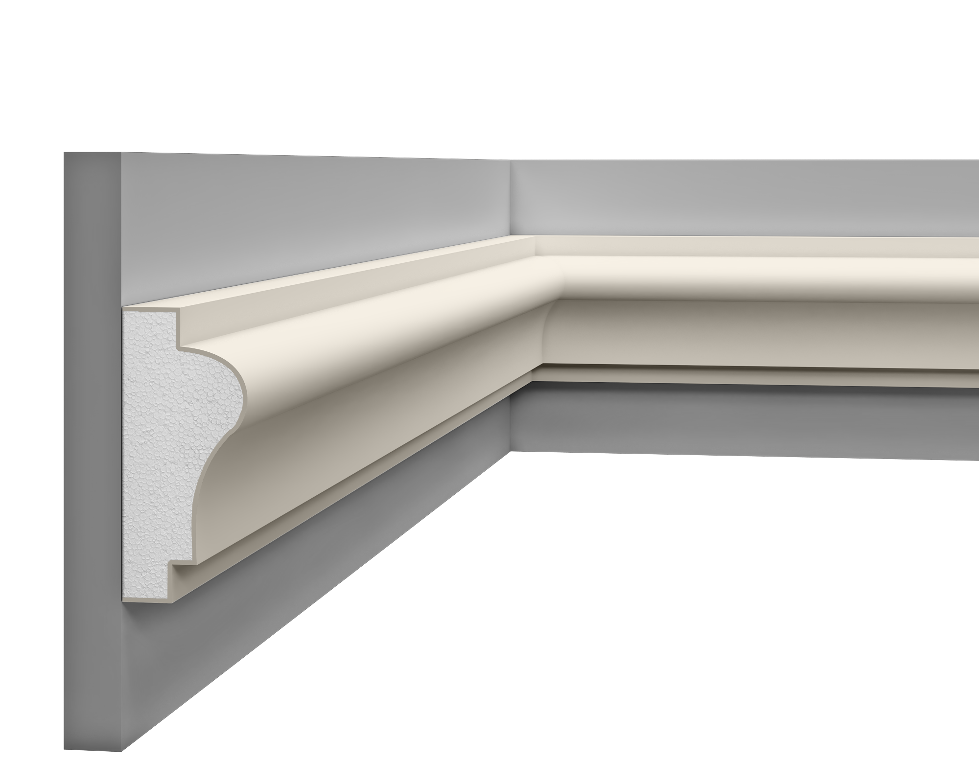 Window Frame Cornice LP006 80mm x 35mm