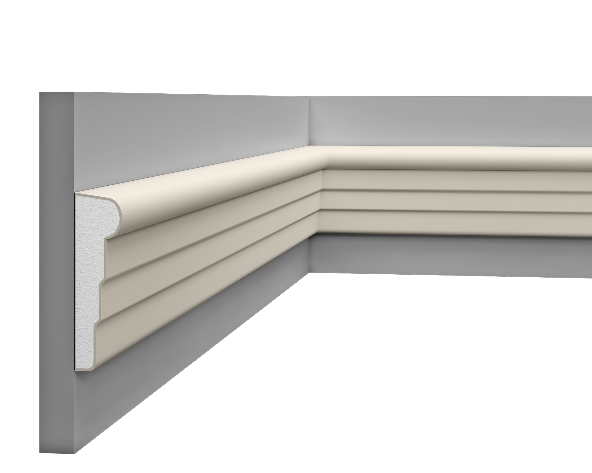Window Frame Cornice LP017 145mm x 35mm