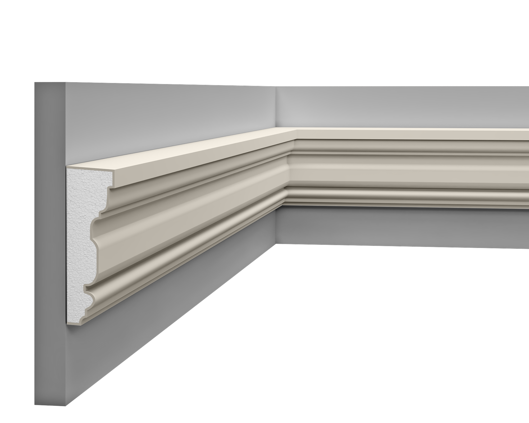 Window Frame Cornice LP024 130mm x 40mm