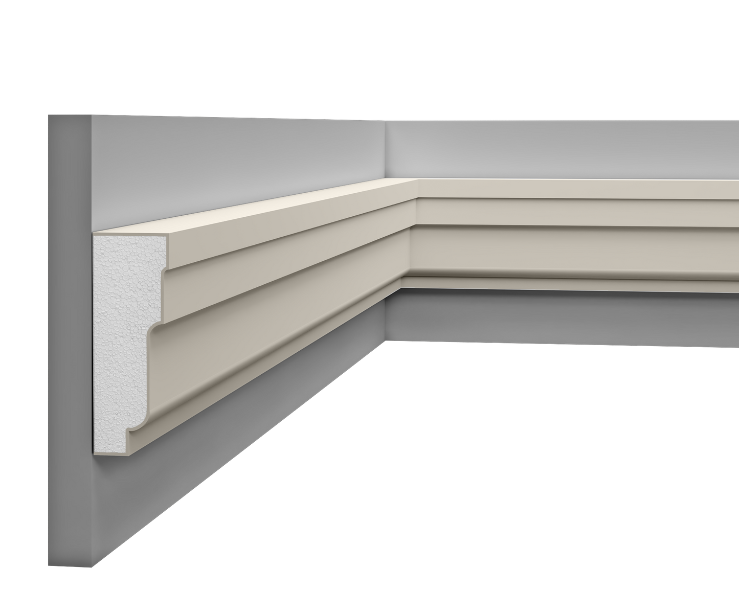 Crown Cornice LP027 160mm x 57mm