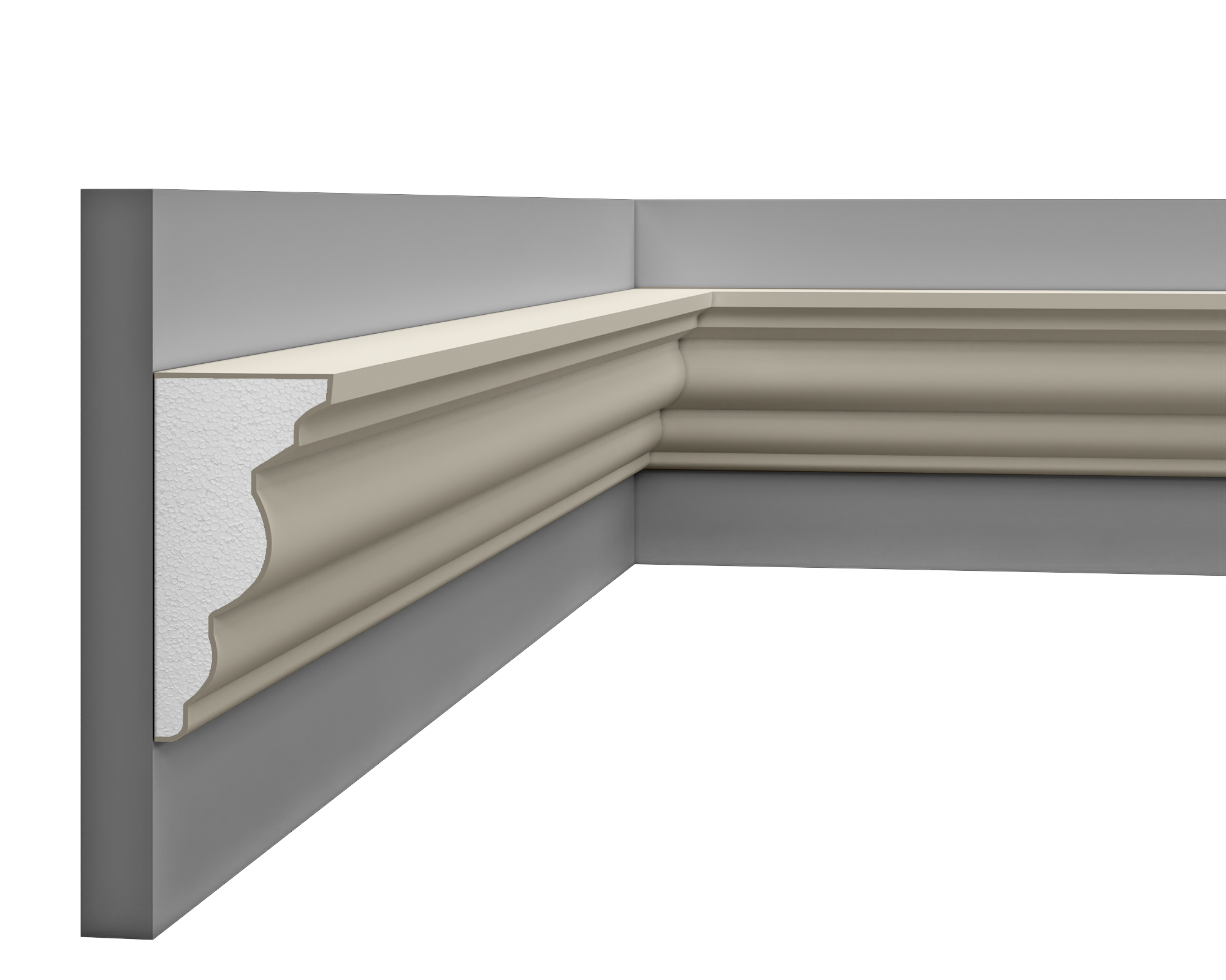 Crown Cornice LP032 100mm x 50mm