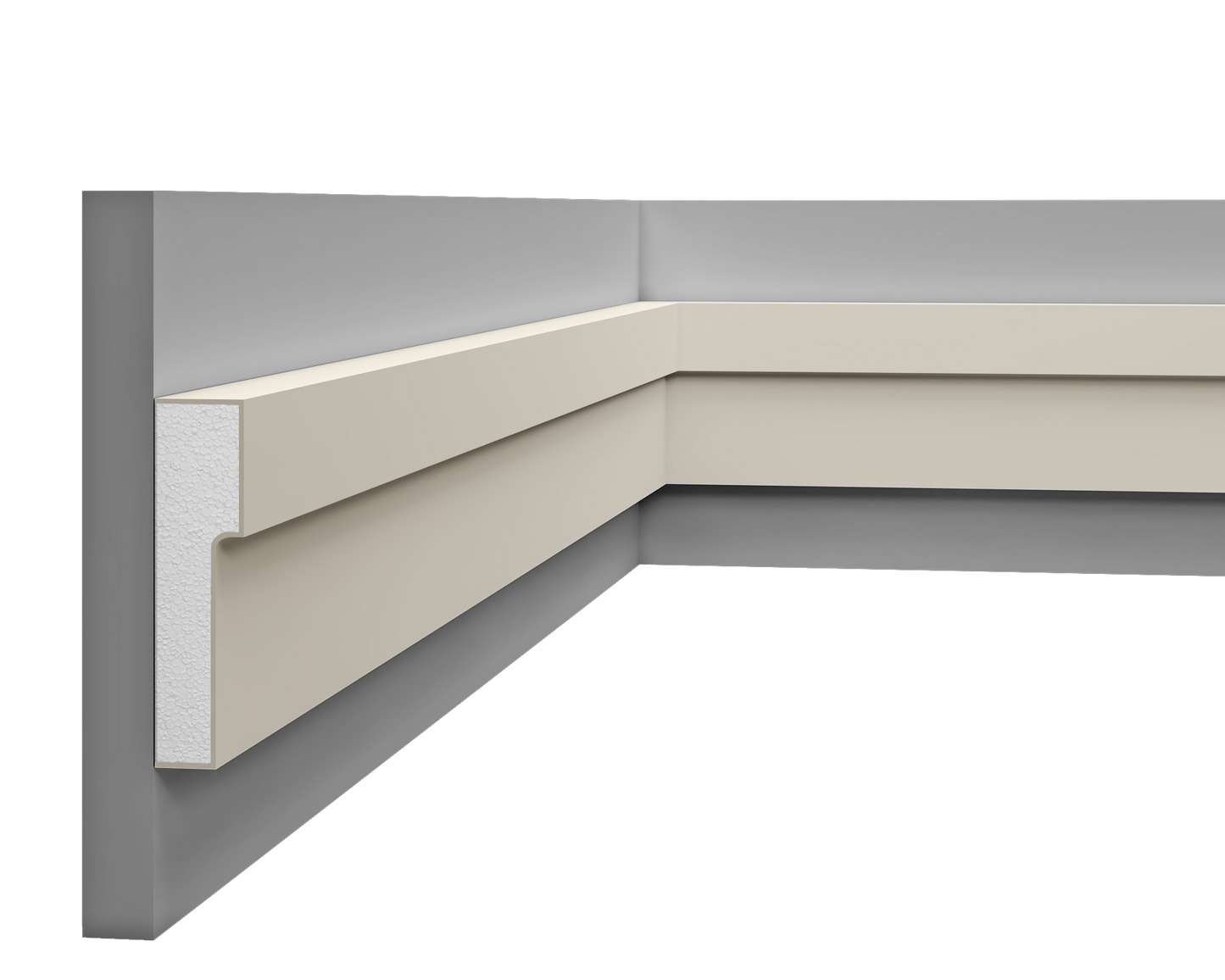 Window Frame Cornice LP054	140mm x 35mm