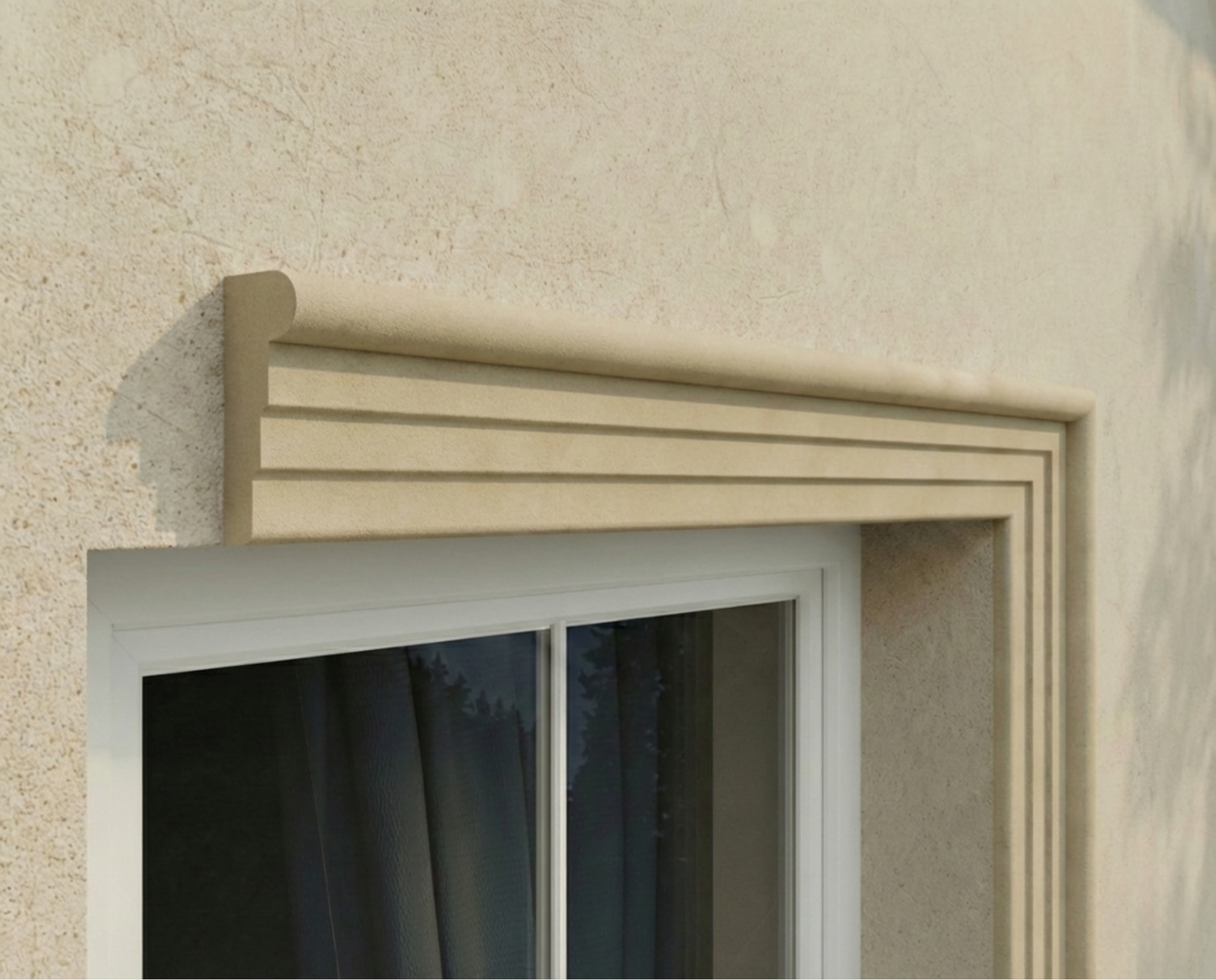 Window Frame Cornice LP017 145mm x 35mm