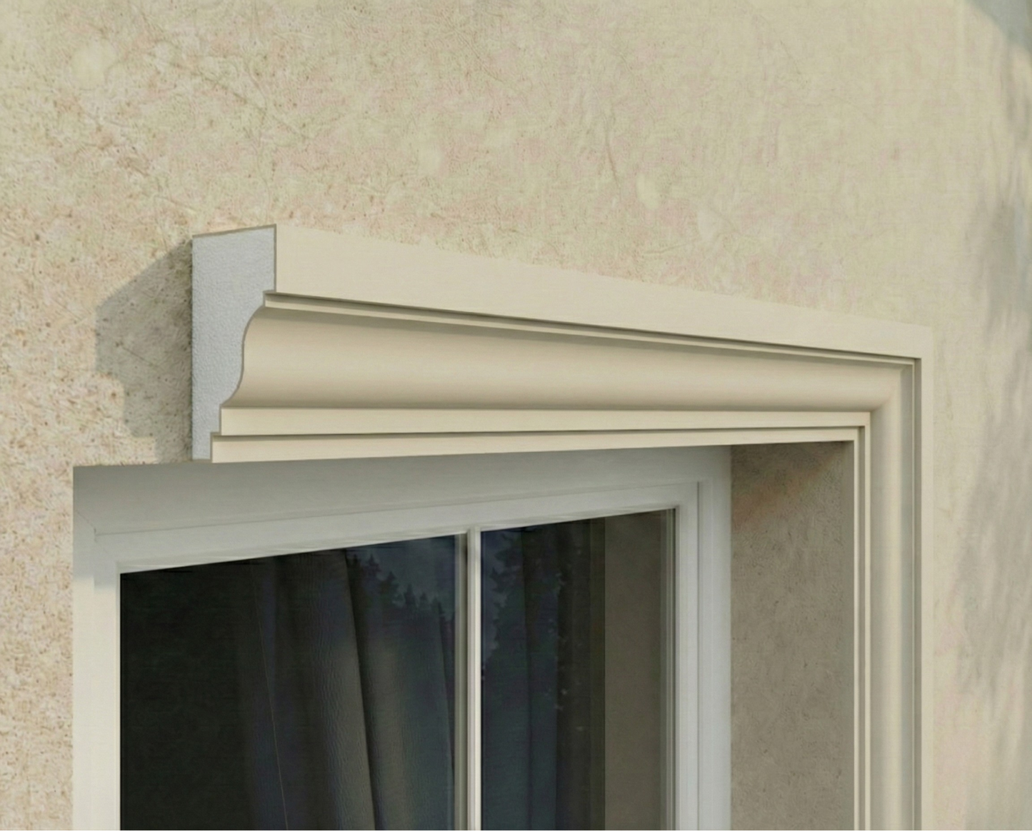 Crown Cornice LP 180	180mm x 95mm