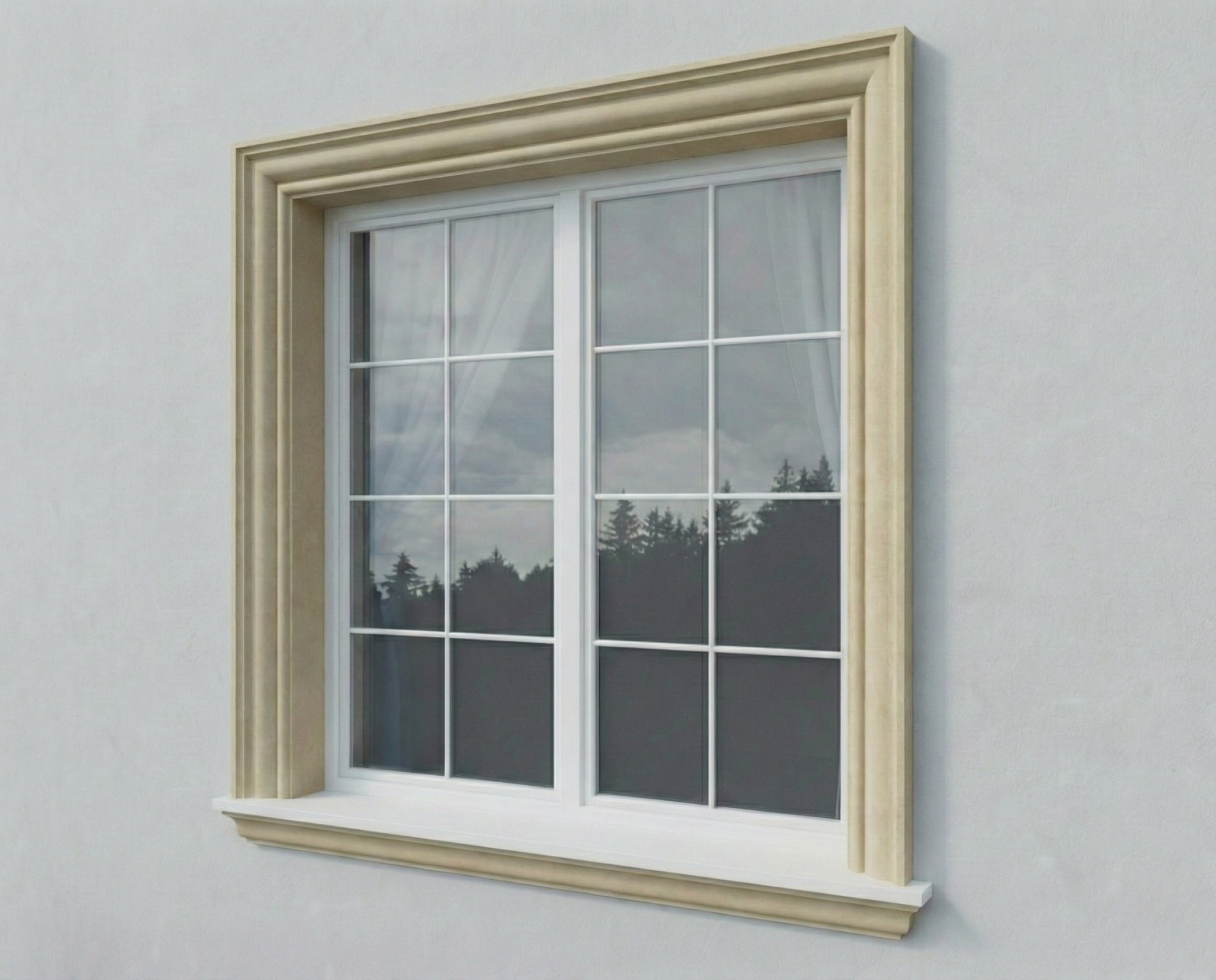 Crown Cornice LP032 100mm x 50mm