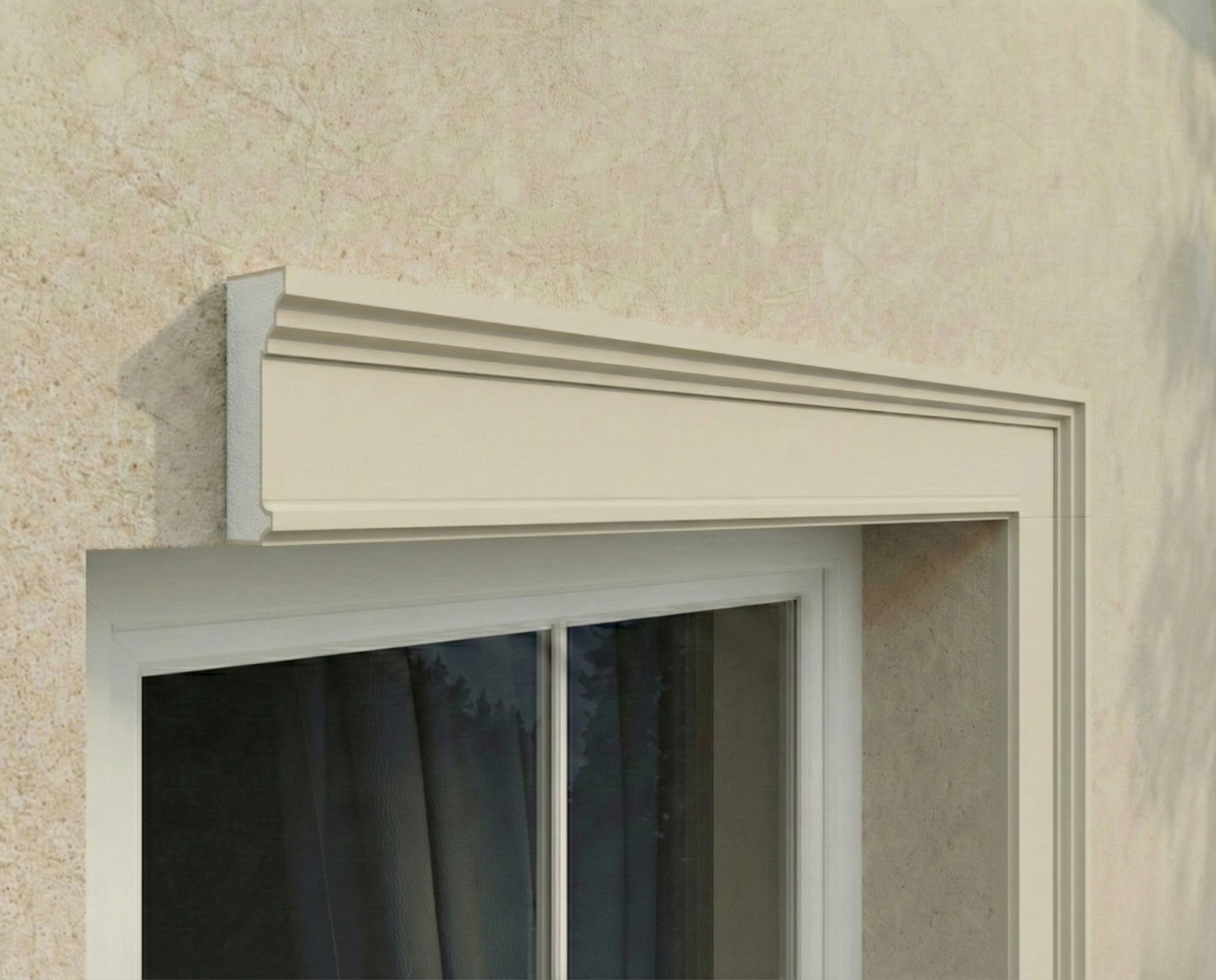 Window Frame Cornice LP044 125mm x 42mm