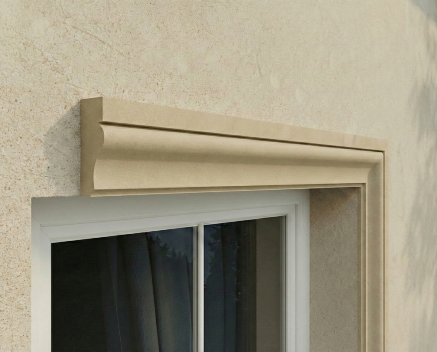 Window Frame Cornice LP006 80mm x 35mm