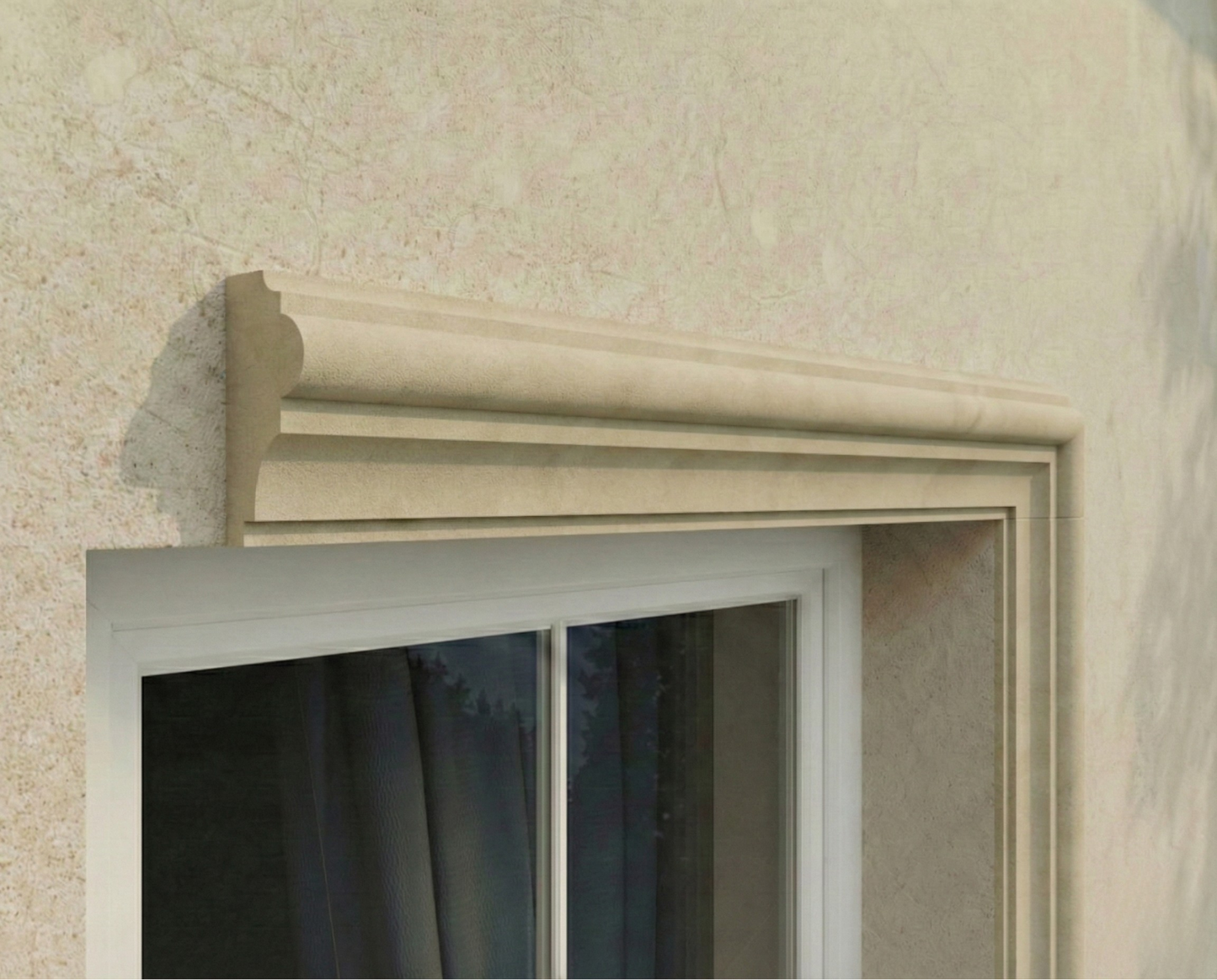 Window Frame Cornice LP062 110mm x 35mm