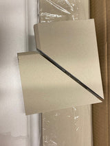 Plaster-Coated LED Downlighting Coving LU4HB 130mm x 60mm | Premium Downlight Cornice