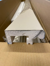 Plaster-Coated LED Downlighting Coving LU4HB 130mm x 60mm | Premium Downlight Cornice